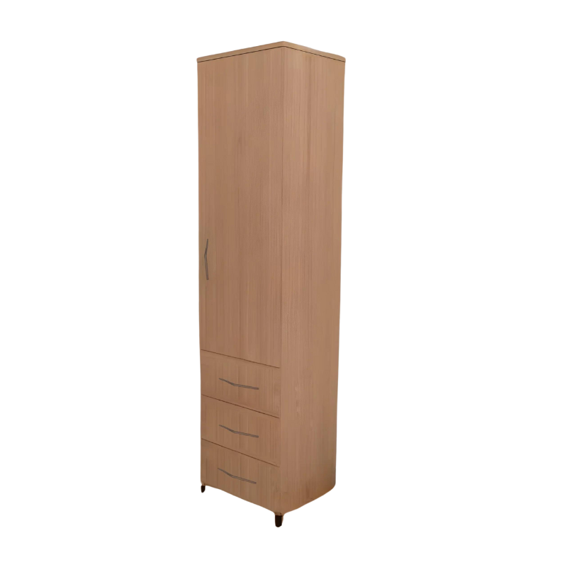 1 Door And 3 Drawers Wardrobe