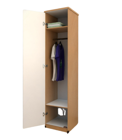 1 Door Plain Wardrobe