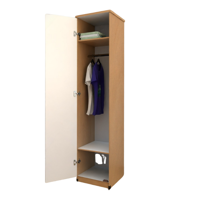 1 Door Plain Wardrobe