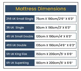 Royal Mini Ambassador Bed 3 sprung-mat-2000-1