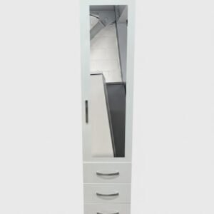 Single Wardrobe with Drawers for More Storage