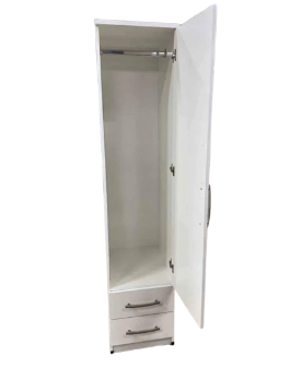 Single Door Wardrobe With Drawers 1 Single Door Wardrobe With Drawers